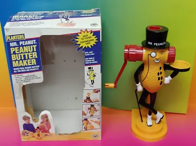 Mr. Peanut Peanut Butter Maker Vintage Planters Peanuts 12  Nabisco Box 1996 • $29.99