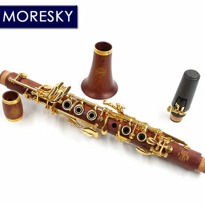 MORESKY ME1 Clarinet Eb Tone Redwood CLARINET Good Sound • $357.24