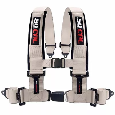 50 Caliber Racing 2  4 Point Seat Belt Harness With Push Button Car Off Road • $102.99
