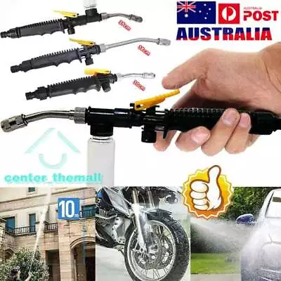 Hydro Jet High Pressure Power Washer Water Spray Gun Nozzle Wand Cleaner AU • $12.24