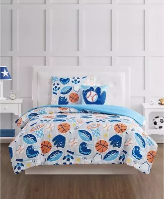 My World All Star Twin 3 Piece Comforter Set T4103767 • $47.45