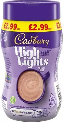 Cadbury Highlights Instant Hot Chocolate Cocoa Powder 154 G Pack Of 6 • £35.20