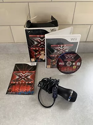 X-Factor (Single Mic Pack) Nintendo WII Video Game Original UK Release • £14.99