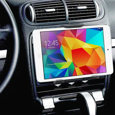 Wisfor Universal CD Slot Car Mount Phone Tablet Holder Stand 3.5-10.5in For IPad • £13.20
