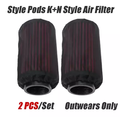 2PCS Style Pods K+N Style Air Filter OUTERWEARS For Yamaha Banshee Stock • $9.99