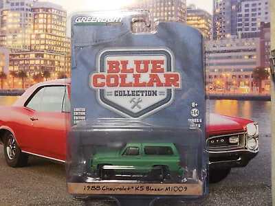 2019 Greenlight 1988 '88 Chevrolet K5 Blazer M1009 Blue Collar Collection R6 Rr • $12.95