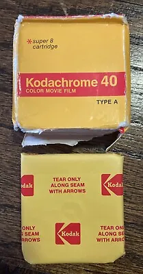 Vintage 1979 Kodak Kodachrome 40 Color Movie Film Super 8 Cartridge KMA464 • £14.45