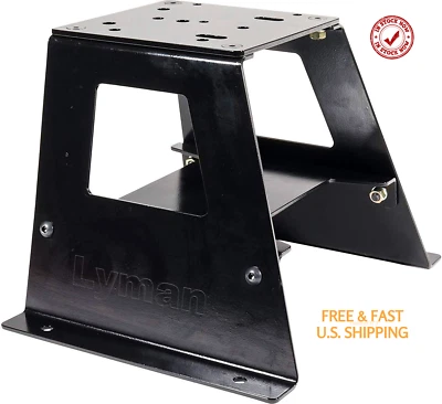 $168.97 • Buy LYMAN UNIVERSAL Press Stand RCBS Hornady Lee Dillon Etc. 16 POUNDS OF U.S. STEEL
