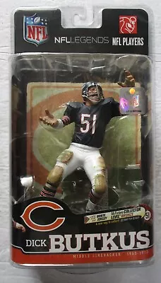 McFarlane Toys Series 6 NFL Legends Dick Butkus Action Figure 2010 • $19.99