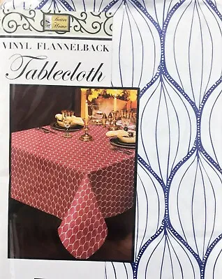 Heavy Duty Kitchen Tablecloth Textile Vinyl Flannel Backed Size & Pattern  • $13.79