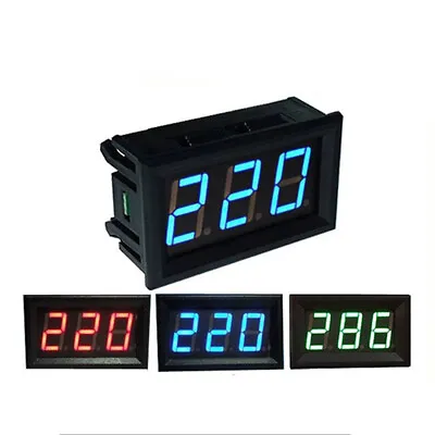 0.56 In Digital Voltmeter Ammeter DC Panel Amp Volt Voltage Current Meter • $3.31