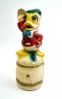 Vintage Chalkware Disney Daffy Duck Bank 11  • $22.49