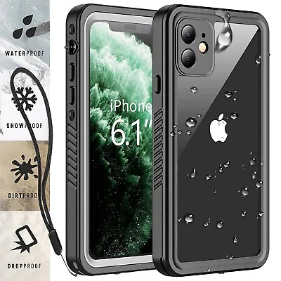 $19.99 • Buy Life Waterproof Dust ShockProof Case IPhone 14 13 12 11 Pro Max XR X SE 8 7 Plus