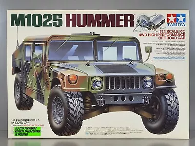 New Vintage Open Tamiya 1/12 RC M1025 Hummer Military TA01 Chassis Manual 3speed • $685