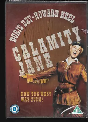 Calamity Jane Genuine R2 Dvd Doris Day Howard Keel New/sealed • £3.99