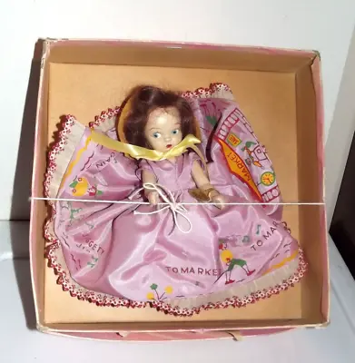 $27.99 • Buy Vintage VIRGA DOLL “Tell Me A Story Doll” #202 To Market To Market 1940’s In Box