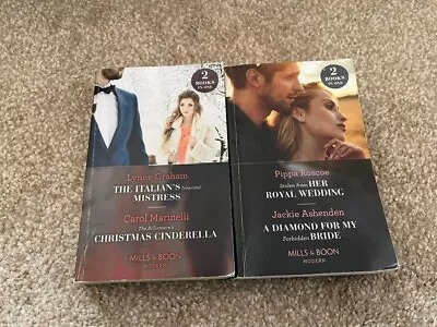 2 X MILLS & BOON 2 IN 1 MODERN COLLECTIONS 2018 & 2022 • £1.50