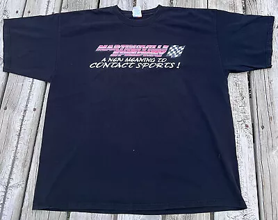 Martinsville Speedway Shirt XXL 26x29 New Meaning To Contact Sports • $10.77