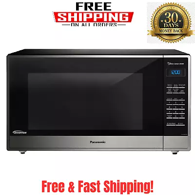 Panasonic 2.2 Cu. Ft. Stainless-Steel Microwave Oven With Inverter TechnologyUSA • $240