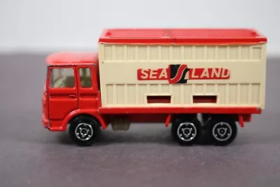 Vintage Majorette  Saviem Sea Land Freight Container Made In France 1/100 • $10.99