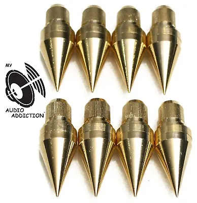 Speaker Spike Stand Foot Speaker Cone Isolation Spikes Set Of 8  • $25.99