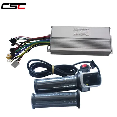 36V 48V LED Display Throttle And Brushless Electric Bike Controller Ebike Kit  • $30.68