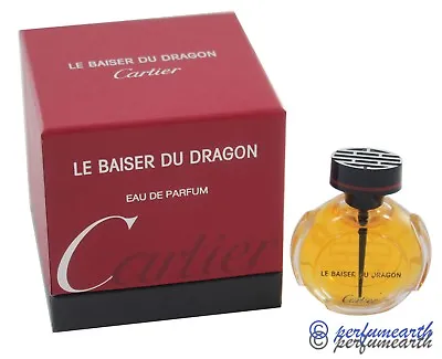 LE BAISER DU DRAGON BY CARTIER 0.25ozEDP MINI SPLASH FOR WOMEN NIB Discontinued • $29.90