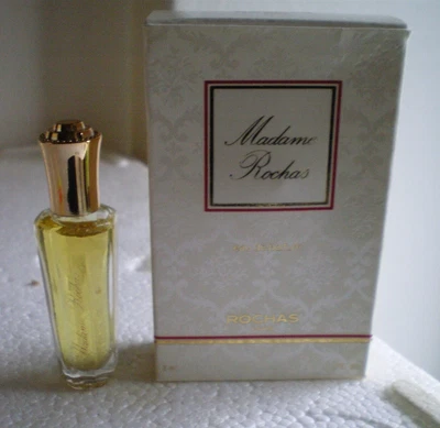 £7.40 • Buy Miniature Perfume MADAME ROCHAS Paris 3ml EDP + BOX + NEW FULL BOX