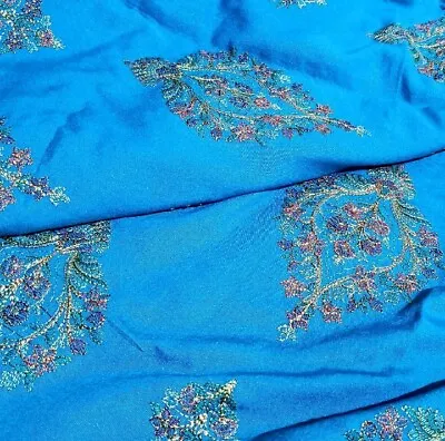 Bareeze Karandi  Embroidered Kameez Shalwar   All Over Unstitch Dress 2 Pc • £22