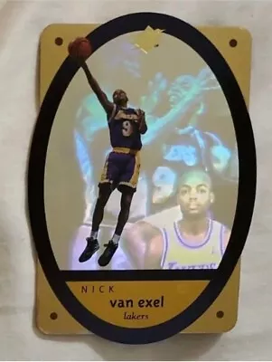 1996-97 SPx Gold #26 Nick Van Exel Die Cut • $4.95