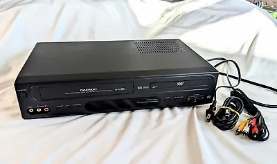 Daewoo DV6T834N 6-Head VHS/DVD Combo Player Tested Working • $26