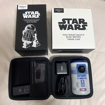 Anker Nebula Capsule II R2-D2 Edition Projector With Bundle Travel Case Japan • $804.99