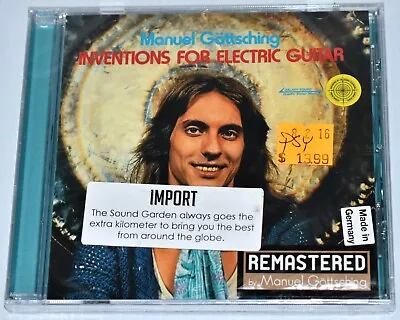 NEW / SEALED Manuel Gottsching Inventions For Electric Guitar CD MGART401  • $39.95
