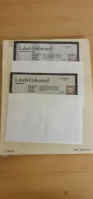 Labels Unlimited For IBM 5.25 Media [Shrink Wrapped With Manual] • £8