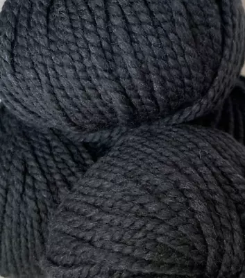 Beautiful Lot 4 Cakes Pure Peruvian Wool Yarn 7.0oz 200gr 7012 Deep Blue • $12