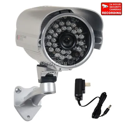 Security Camera 28 IR LEDs Outdoor Day Night W/ SONY EFFIO CCD 700TVL Power A73 • $164.98