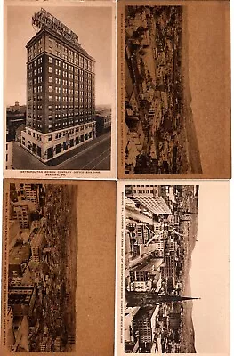 Reading PA (5) Postcards Showing The View From Top Of Met Ed Office 1920's • $12.97