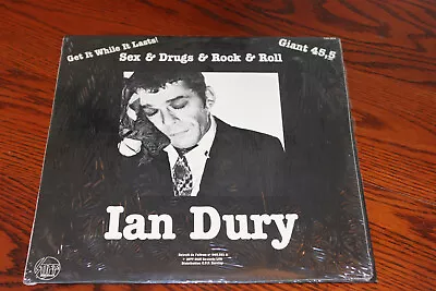 Ian Dury ''Sex And Drugs   12 Inch France 1977 PRESS    EX In Shrink Unplayed • £7.50