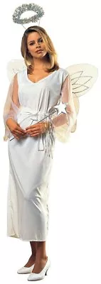 Womens Adult Complete WHITE ANGEL Costume Outfit - One Size Standard • $19.95