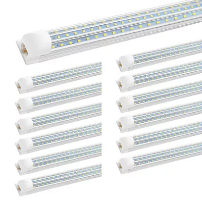 T8 2FT 4FT 8FT LED Tube Light Bulb 28W 60W 120W 5000K-6500K Shop Light Fixtures • $28.69