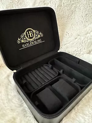 Harlembling Leather Travel Jewelry Box Case • $62.06