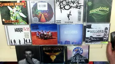 Rock 11 X CD Job Lot Bon Jovi Muse Linkin Park Killers My Chemical Romance • £9