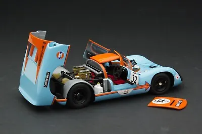 Exoto 1:18 | B&O GULF PORSCHE | 1967 Porsche 910-6 No. 32 | Limited Edition • $478.40