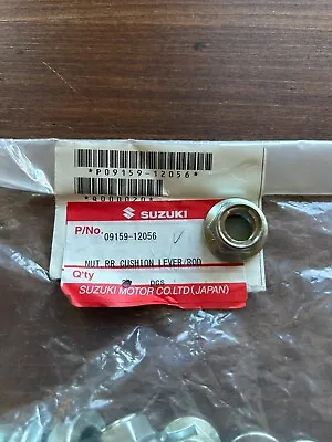 New OEM Suzuki Cushion Lever Nut 09159-12056 (Qty 1) • $4.39