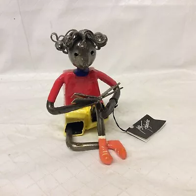 Manuel Felguerez  Boy Reading Book  W/ Tag Metal Sculpture • $140