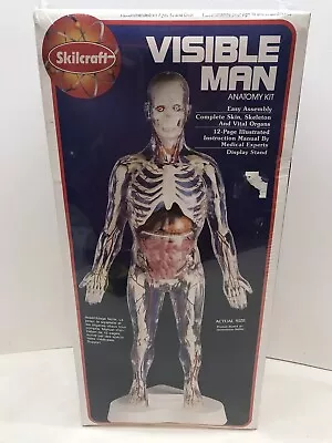 1994 SKILCRAFT Visible Man Anatomy Kit No 74622 Human Male Body - Sealed • $24