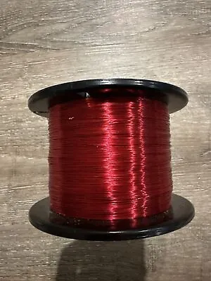 23 AWG Gauge Enameled Copper Magnet Wire 5.0 Lbs ~3169' Length 0.0236  155C Red • $48.79