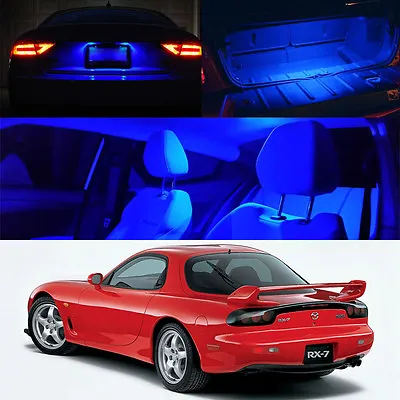 Mazda RX7 FD3S BLUE LED Interior Bulb Package (Map Dome Trunk License Plate) • $19.37