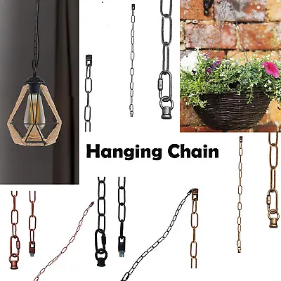 Chandeliers Chain 38mm X 16mm For Lighting Ceiling Lights Pendant Lights 600mm • £3.99