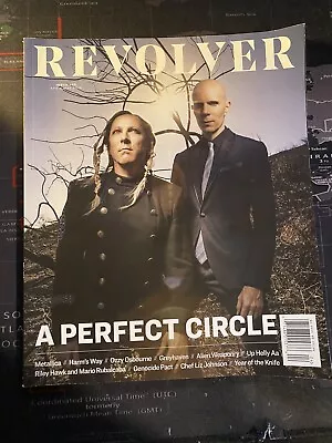 Revolver Magazine Issue 140 A Perfect Circle Metallica Garage Days Nos 2018 • $12